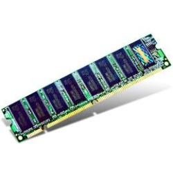 256MB Transcend PC133 SDRAM CL3 (16 chips) desktop memory