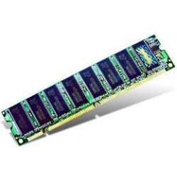 512MB Transcend PC133 SDRAM module (16 chips)