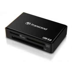 Transcend USB3.0 Super-Speed Multi Card Reader RDF8 Black