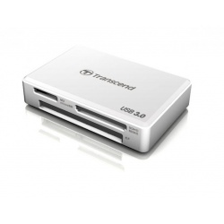 Transcend USB3.0 Super-Speed Multi Card Reader RDF8 White