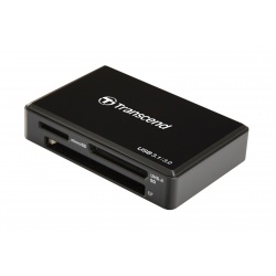 Transcend USB3.1/USB3.0 Multi Card Reader Supports SDXC, SDHC, microSDXC, microSDHC, MemoryStick, CF