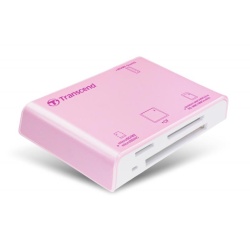 All-in-1 Transcend Multi Card Reader USB2.0 RDP8 Rose