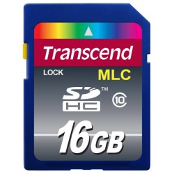 16GB Transcend Industrial Grade SDHC CL10 memory card SDHC10M