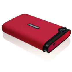 250GB Transcend StoreJet 25 Mobile RED External 2.5
