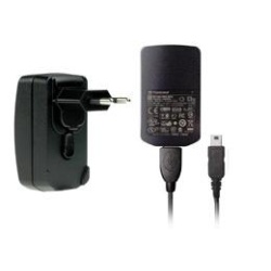Transcend AC Power Adapter (Mini-B USB) Europe 2-pin version