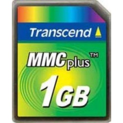 1Gb Transcend MMC Plus MultiMedia memory card