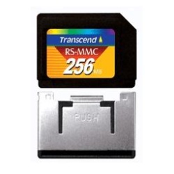 256MB Transcend RS-MMC Reduced-Size MultiMedia Card