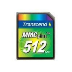 512Mb Transcend MMC Plus MultiMedia memory card
