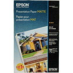 Epson Matte 11x17 Presentation Photo Paper - 100 Sheets