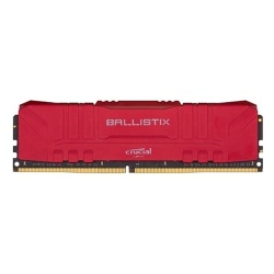 8GB Crucial Ballistix 3200MHz PC4-25600 CL16 1.35V DDR4 Memory Module - Red