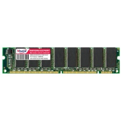 128MB V-Data PC100 SDRAM memory module (8 chips, 168 pins)