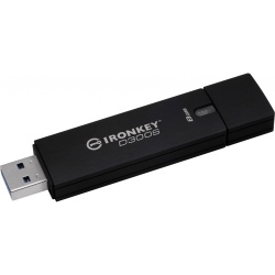 8GB Kingston IronKey D300S USB3.0 Flash Drive - Black