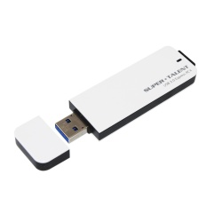 256GB Super Talent Technology Express USB3.0 Flash Drive - White