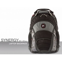 Swissgear Synergy 16-inch Laptop Backpack - Black/Grey - GA-7305-14F00