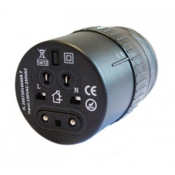 Worldwide Universal Travel Adapter + USB port (5V / 1000mAh)