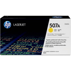 HP LaserJet Toner Cartridge - 507A - CE402A - Yellow - 6000 Page Yield