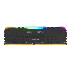 8GB Crucial Ballistix RGB 3600MHz PC4-28800 CL16 1.35V DDR4 Memory Module - Black
