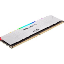 8GB Crucial Ballistix RGB 3200MHz PC4-25600 CL16 1.35V DDR4 Memory Module - White