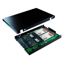 ZTC RAID Series M.2 NGFF to SATA III 2.5-inch Enclosure Board. Supports RAID 0/1, JBOD speed up to 520MB