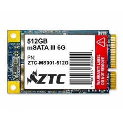 512GB ZTC Bulwark V2 mSATA 6G 50mm Solid State Disk - ZTC-MS001-512G