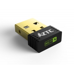 ZTC Nano Wireless USB WiFi Adapter IEEE 802.11N b/g/n, WEP/WPA/WPA2. WPS Button Strong Signal PC/MAC