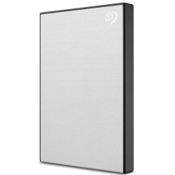 2TB Seagate One Touch 2.5 Inch External Hard Drive - Silver