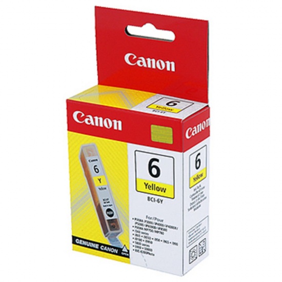 Canon BCI-6 Yellow Ink Cartridge Image