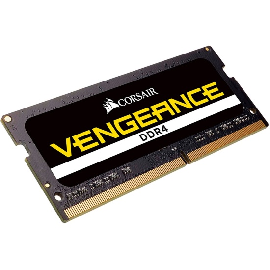 16GB Corsair Vengeance DDR4 SO-DIMM 3200MHz DDR4 SO-DIMM CL22 Memory Module (1x16GB) - Black Image
