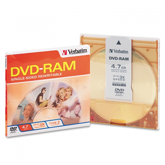 Verbatim DVD-RAM 4.7GB 3X 1-Pack Jewel Case Image