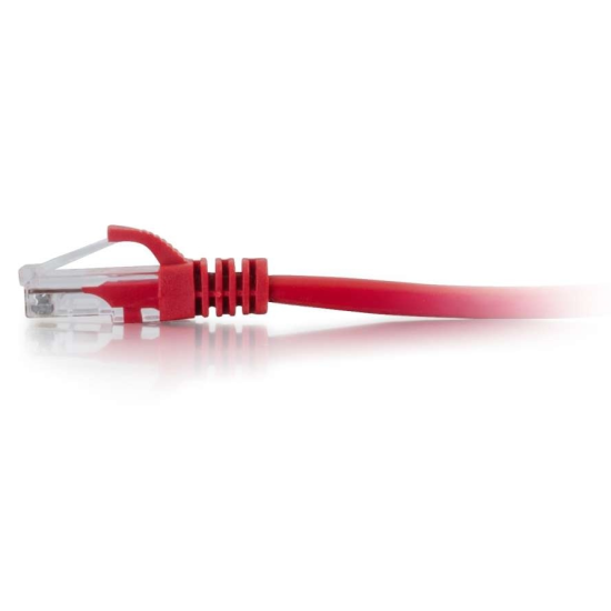 10FT C2G RJ-45 Male To RJ-45 Male Cat5e Snagless Unshielded Network Patch Cable - Red Image