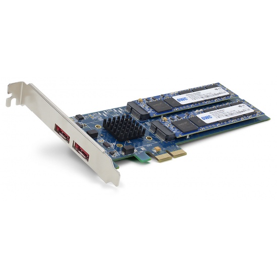 480GB OWC Mercury Accelsior_E2 PCI Express Solid State Drive w/ 2 eSATA Ports Image