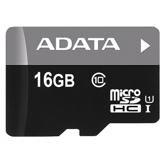 16GB A-Data Turbo microSDHC UHS-1 CL10 Memory Card w/SD adapter Image 16GB A-Data Turbo microSDHC UHS-1 CL10 Memory Card w/SD adapter Image