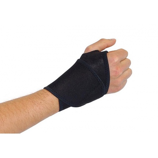 EyezOff Neoprene Wrist Wrap with Velcro Closing, One Size, Black Image