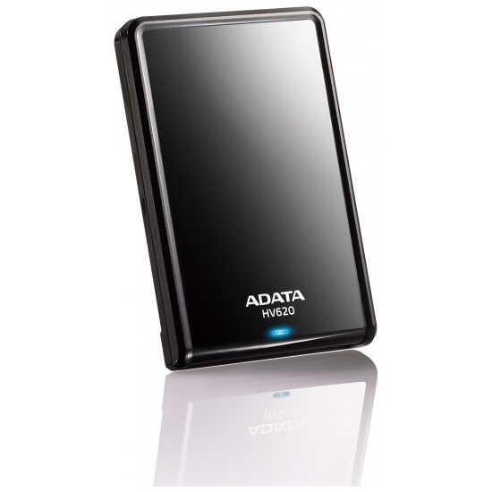 2TB AData DashDrive HV620 USB3.0 Black Portable Hard Drive Image