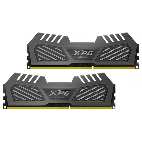 8GB AData XPG V2 DDR3 PC3-19200 2400MHz Dual Channel kit (2x 4GB) CL11 Gaming Memory Tungsten Grey Image