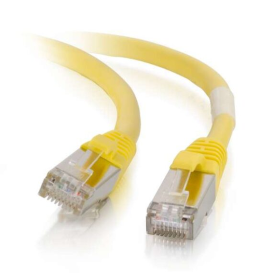 10FT C2G RJ-45 Male To RJ-45 Male Cat6a Snagless Unshielded Network Patch Ethernet Cable - Yellow Image