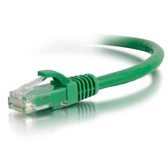 10FT C2G RJ-45 Male To RJ-45 Male Cat5e Snagless Unshielded Network Patch Cable - Green Image
