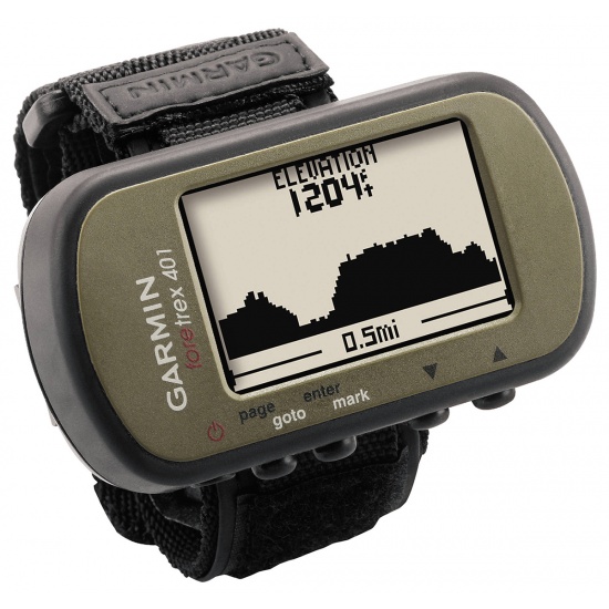 Garmin Foretrex 401 Waterproof Hiking GPS System With Electronic Compass and Altimeter 010-00777-00 Image