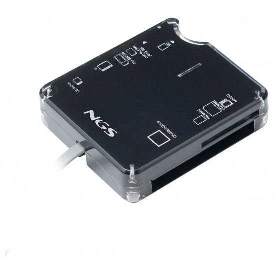 NGS All-in-One USB Card Reader USB2.0 Image NGS All-in-One USB Card Reader USB2.0 Image