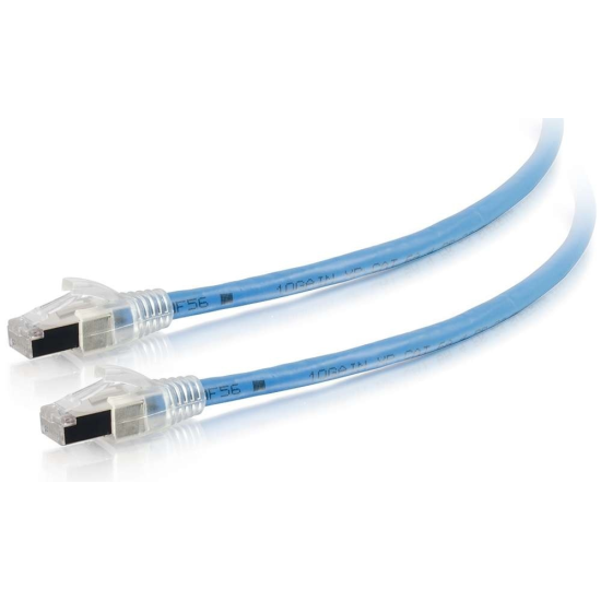150FT C2G RJ-45 Male To RJ-45 Male Certified Cat6a Patch Cable - Blue Image
