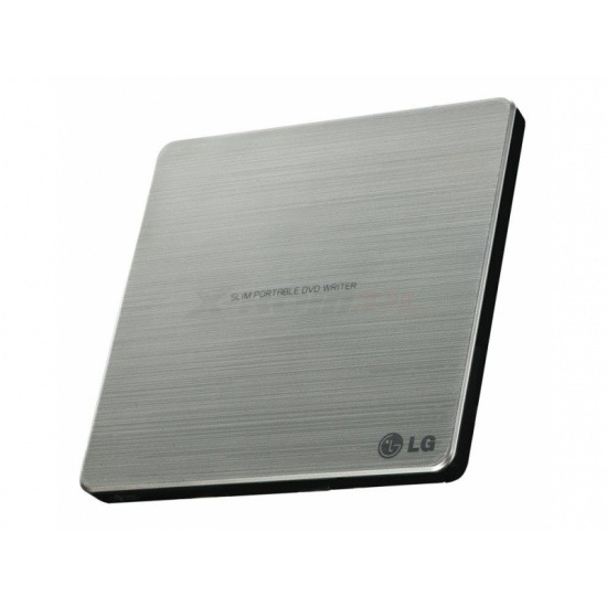 LG 8X GP60NS50 External DVD-RW - Silver Image