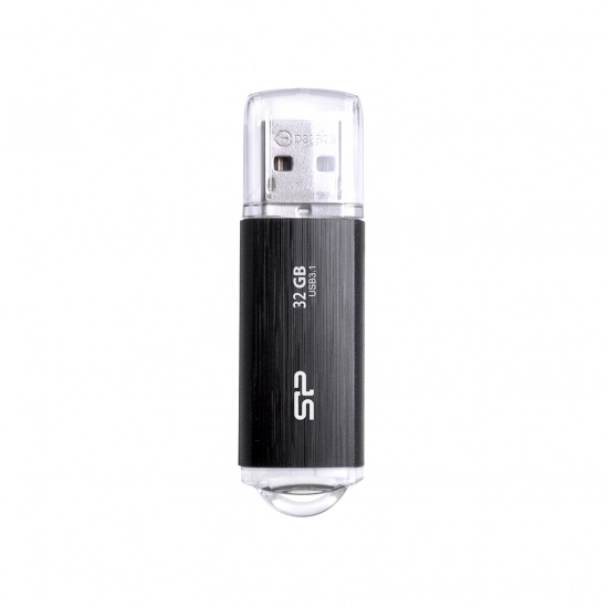 32GB Silicon Power Blaze B02 USB3.1 Flash Drive Black Image