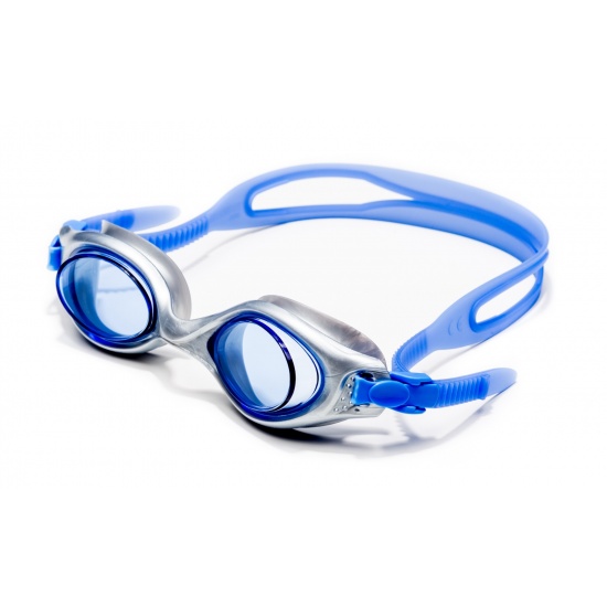 Luna Viking Swimming Goggles with Easy-Adjust Strap and Blue Lenses Image