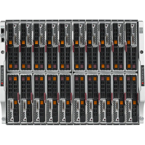Supermicro SuperBlade Network Equipment Chassis - Black Grey Image