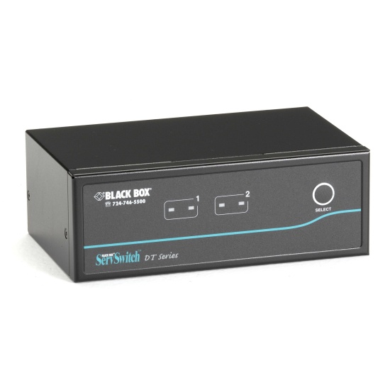 Black Box 2 Port Dual Head DVI-D KVM Switch  Image