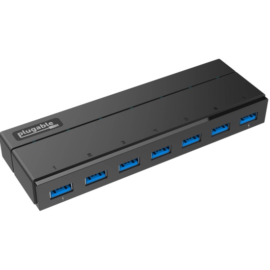 Plugable Technologies USB3.2 Gen 1 Type-A Interface USB Hub - Black Image