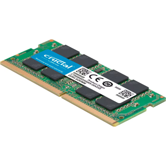 8GB Crucial DDR4 SO-DIMM 3200MHz CL22 Memory Module Image