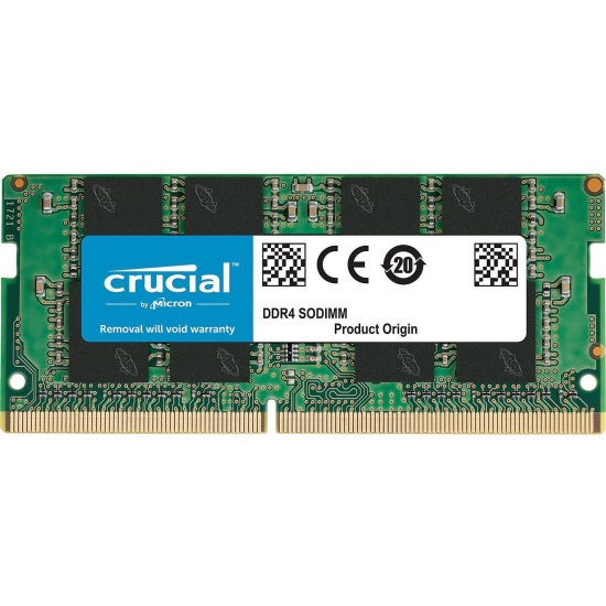 8GB Crucial 3200MHz CL22 DDR4 SO DIMM Memory Module (1x8GB)  Image