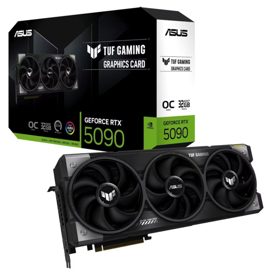 Asus Tuf NVIDIA RTX5090 32GB GDDR7 Gaming Graphics Card Image