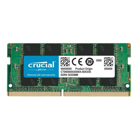 8GB Crucial DDR4 SO DIMM 3200MHz CL22 Memory Module  Image